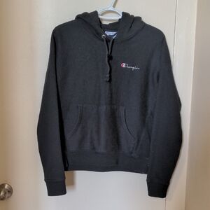 Champion Black Reverse Weave Hoodie